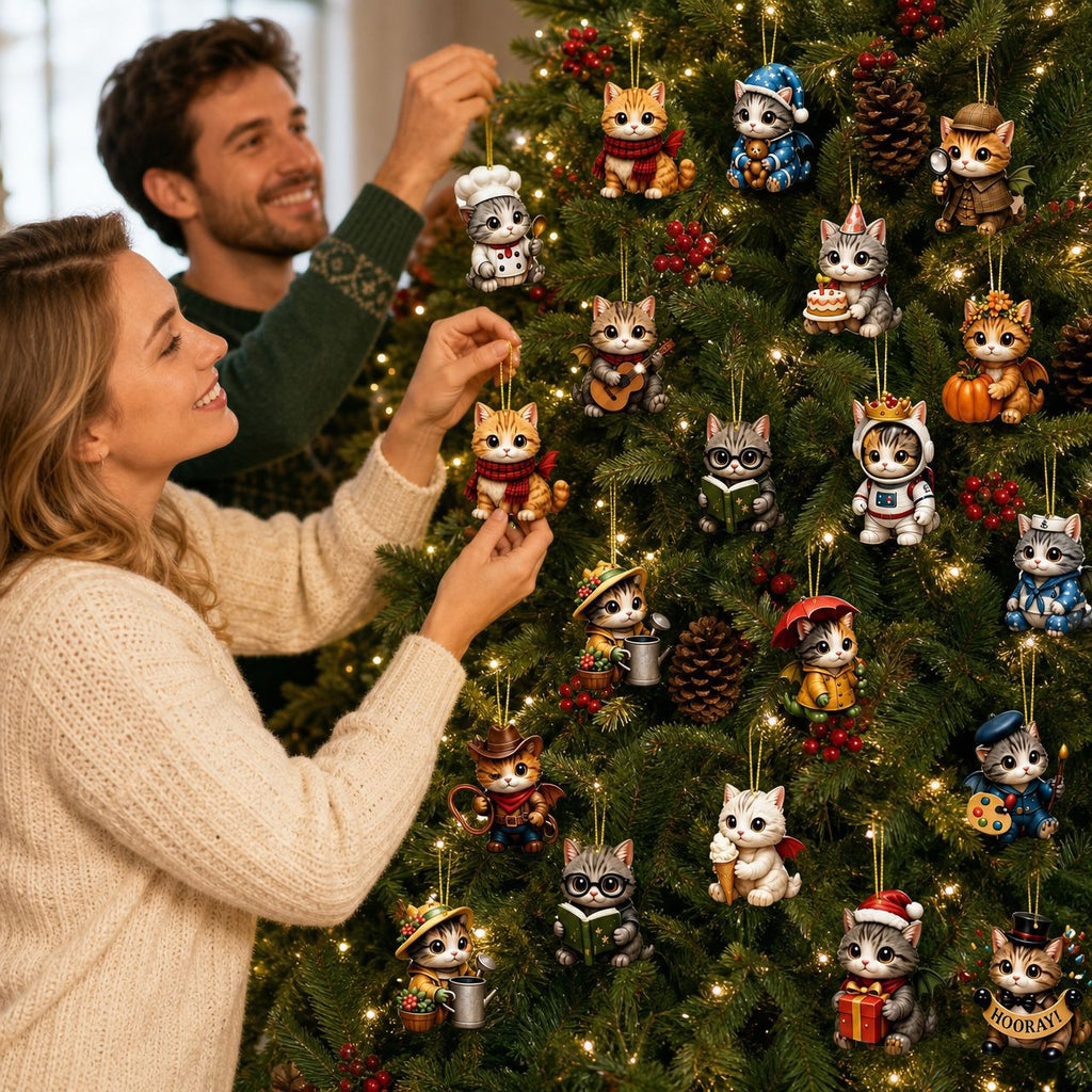 Advent Calendar Blind Box Christmas Countdown Cat Gift