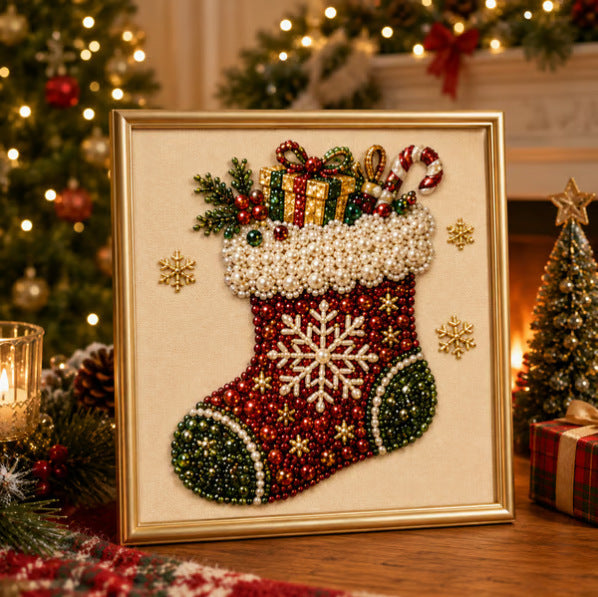 Christmas Pearl Diamond Painting Art Kit