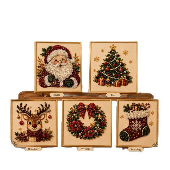 Christmas Pearl Diamond Painting Art Kit