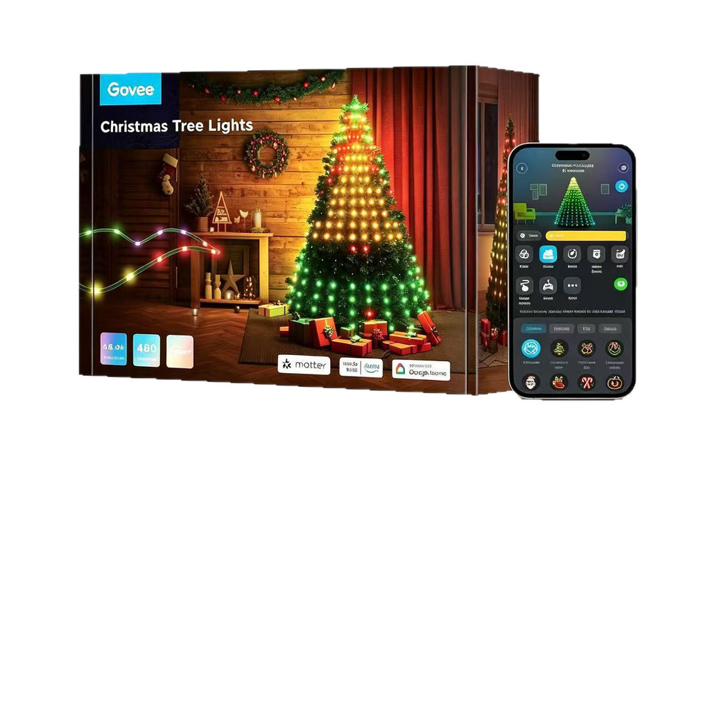Christmas tree string lights