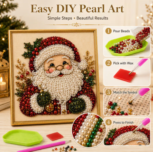Christmas Pearl Diamond Painting Art Kit