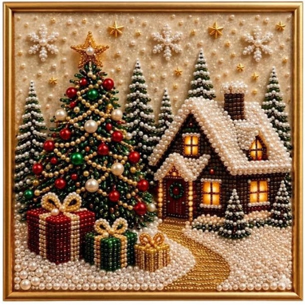 Christmas Pearl Diamond Painting Art Kit